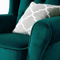 Maison Belfort Ohrensessel Luro Samt -Wohnzimmermöbel boutique en ligne 1000117563 200528 17202000009 DETAILS P000000001000117563