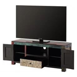 Wolf-Möbel TV-Lowboard Goa III - Mango teilmassiv - Mango Dunkelbraun / Blau 13 Wolf-Möbel TV-Lowboard Goa III - Mango teilmassiv - Mango Dunkelbraun / Blau -Wohnzimmermöbel boutique en ligne 1000117580 191106 09425400044 DETAILS P000000001000117580