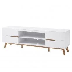 Mørteens TV-Lowboard Tenabo - Matt Weiß / Asteiche -Wohnzimmermöbel boutique en ligne 1000118957 181109 10014803 GALLERYIMAGES P000000001000118957