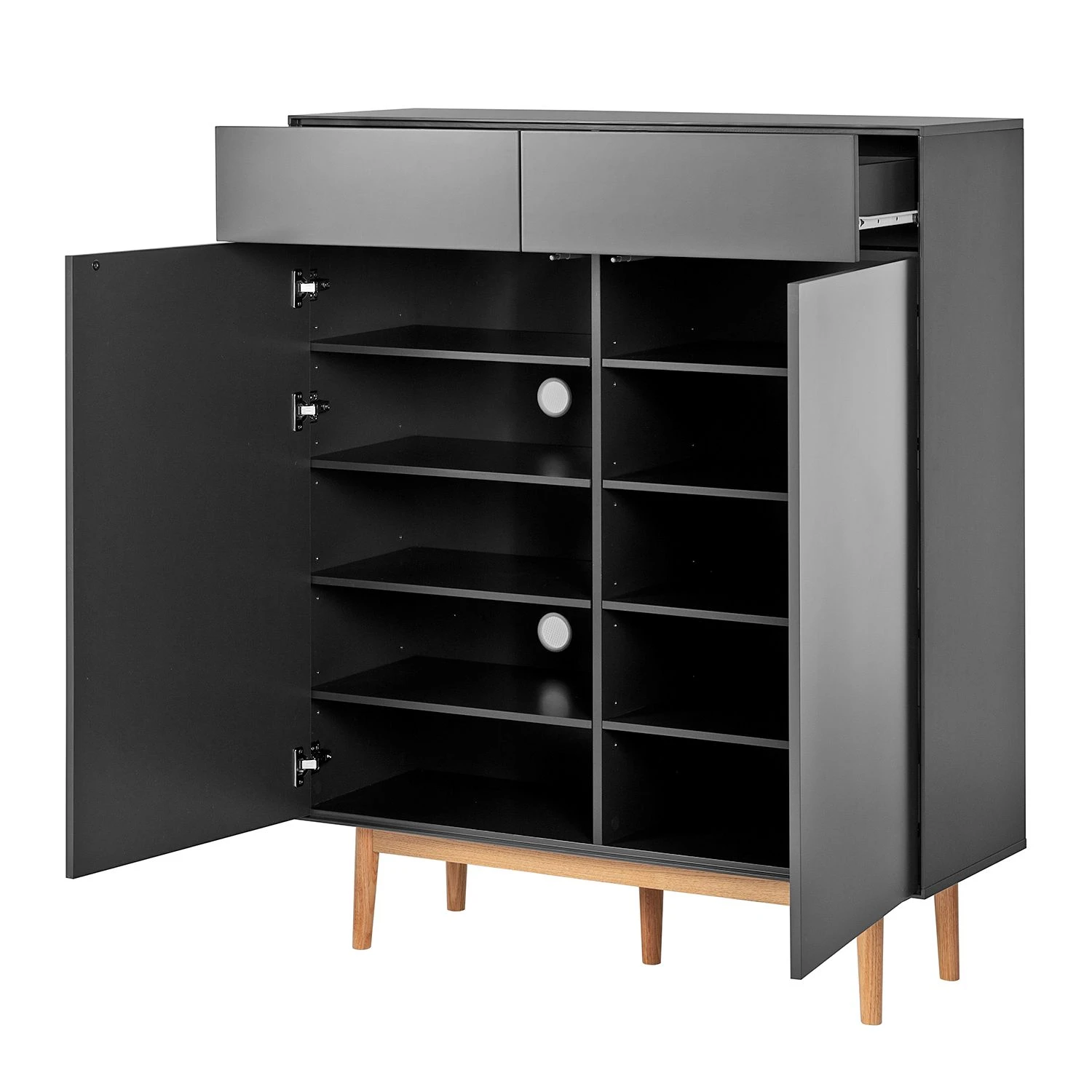 Mørteens Schuhkommode Lindholm II - Grau 10 Mørteens Schuhkommode Lindholm II - Grau – Bild 10