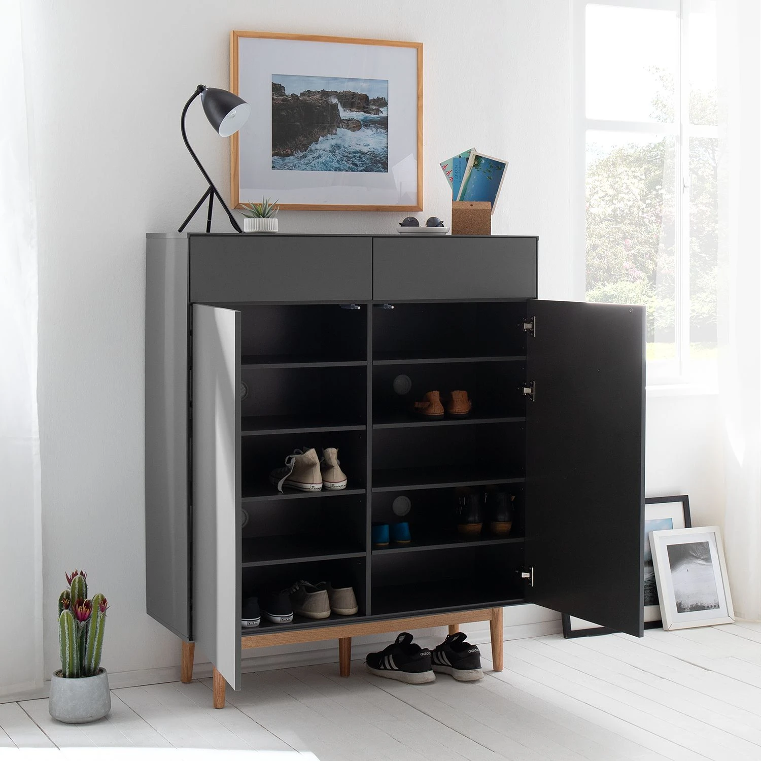 Mørteens Schuhkommode Lindholm II - Grau 12 Mørteens Schuhkommode Lindholm II - Grau – Bild 12