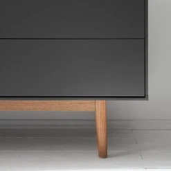 Mørteens Sideboard Lindholm V - Eiche teilmassiv - Grau / Eiche -Wohnzimmermöbel boutique en ligne 1000119258 190214 13124700016 GALLERYIMAGES P000000001000119258