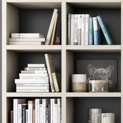 Loftscape TV-Wand Emporior III - Matt Weiß / Matt Hellbeige - Breite: 294 cm -Wohnzimmermöbel boutique en ligne 1000119688 200428 11274500003 DETAILS P000000001000119688