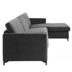 Fredriks Ecksofa Cipo I - Schwarz meliert - Longchair davorstehend rechts -Wohnzimmermöbel boutique en ligne 1000119803 050 GALLERYIMAGES P000000001000119803