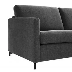 Fredriks Ecksofa Cipo I - Schwarz meliert - Longchair davorstehend rechts -Wohnzimmermöbel boutique en ligne 1000119803 130 GALLERYIMAGES P000000001000119803