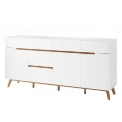 Mørteens Sideboard Tenabo - Matt Weiß / Asteiche