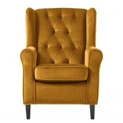 Maison Belfort Ohrensessel Luro Samt - Honig -Wohnzimmermöbel boutique en ligne 1000122215 190712 10052600046 DETAILS P000000001000122215