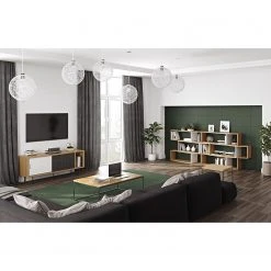 Temahome Couchtisch Levroux l - Eiche Dekor / Schwarz -Wohnzimmermöbel boutique en ligne 1000122320 201016 13261700284 MOOD DETAILS P000000001000122320 mood