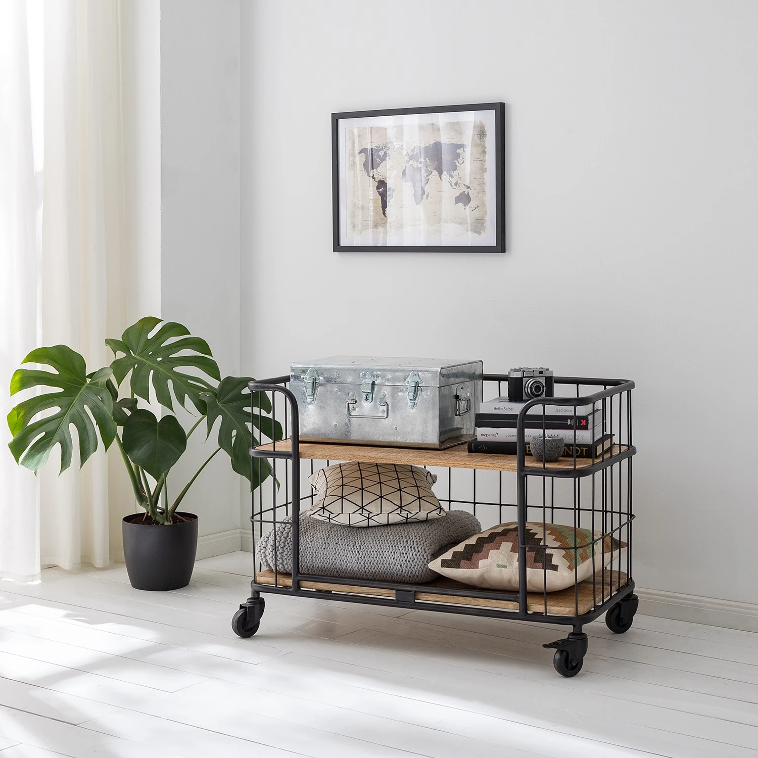 Ars manufacti Regal Namber II - Mango massiv / Metall - Mango / Schwarz 3 Ars manufacti Regal Namber II - Mango massiv / Metall - Mango / Schwarz – Bild 3