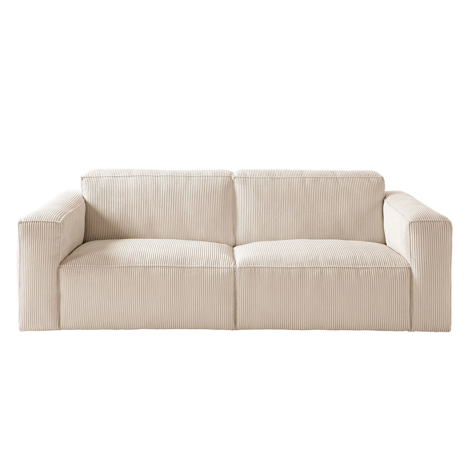 Ars Natura 3-Sitzer Sofa LORALAI - Cordstoff Lola: Creme 7 Ars Natura 3-Sitzer Sofa LORALAI - Cordstoff Lola: Creme – Bild 7