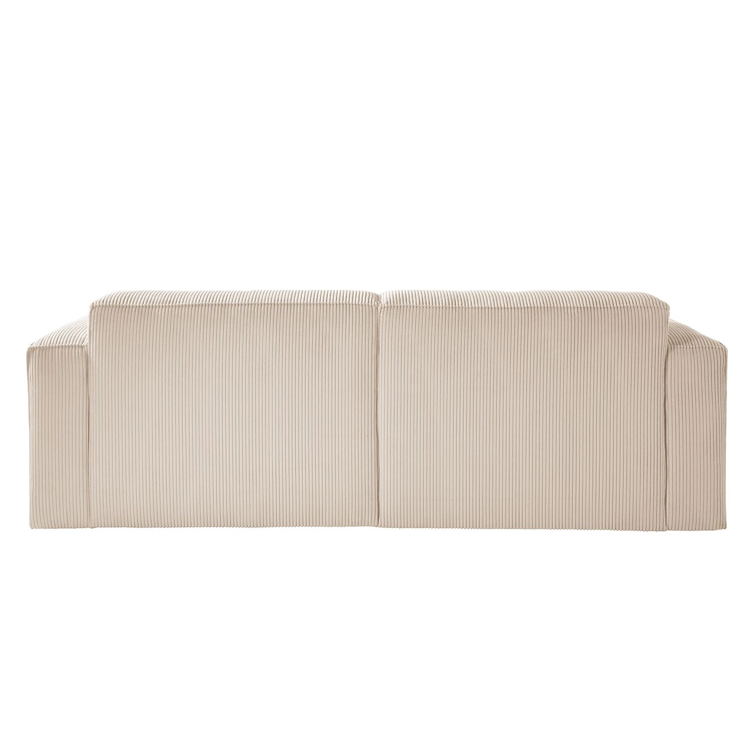 Ars Natura 3-Sitzer Sofa LORALAI - Cordstoff Lola: Creme 9 Ars Natura 3-Sitzer Sofa LORALAI - Cordstoff Lola: Creme – Bild 9