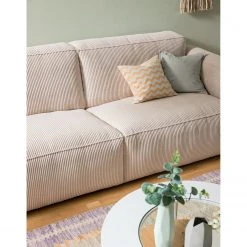 Ars Natura 3-Sitzer Sofa LORALAI - Cordstoff Lola: Creme 47 Ars Natura 3-Sitzer Sofa LORALAI - Cordstoff Lola: Creme -Wohnzimmermöbel boutique en ligne 1000123336 190425 16061400009 GALLERYIMAGES P000000001000123336