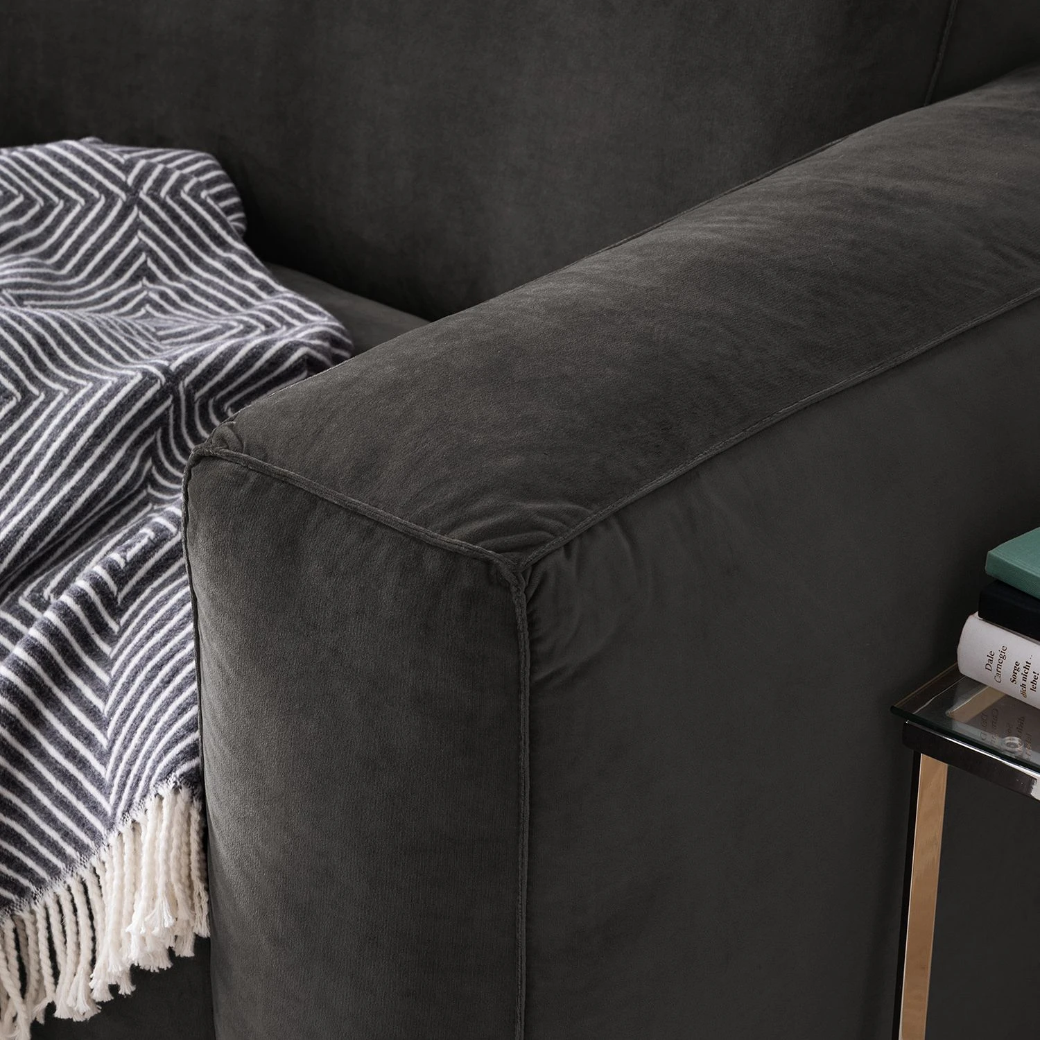 Jack & Alice Sofa Greenwich (3-Sitzer) - Dunkelgrau 7 Jack & Alice Sofa Greenwich (3-Sitzer) - Dunkelgrau – Bild 7