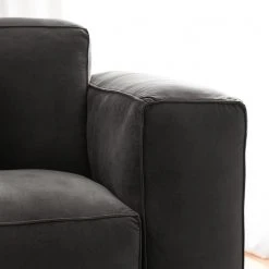 Jack & Alice Sofa Greenwich (2-Sitzer) - Dunkelgrau -Wohnzimmermöbel boutique en ligne 1000123349 181011 09372124 MOOD GALLERYIMAGES P000000001000123349 mood