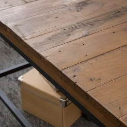 Ars manufacti Couchtisch Grasby - Altholz Pinie massiv / Metall - Pinie Dunkel / Schwarz -Wohnzimmermöbel boutique en ligne 1000123378 190527 16151900003 GALLERYIMAGES P000000001000123378