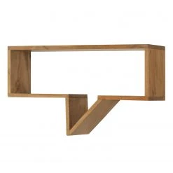 Ars Natura Wandregal Dumka (2-er Set) - Akazie massiv -Wohnzimmermöbel boutique en ligne 1000123445 181009 08072602 GALLERYIMAGES P000000001000123445