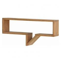 Ars Natura Wandregal Dumka (2-er Set) - Akazie massiv -Wohnzimmermöbel boutique en ligne 1000123445 181009 08072606 GALLERYIMAGES P000000001000123445