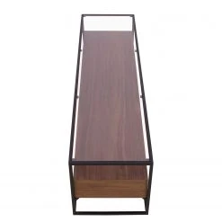 Studio Copenhagen Lowboard Rizzo - Holzwerkstoff / Glas - Schwarz / Walnuss Dekor 19 Studio Copenhagen Lowboard Rizzo - Holzwerkstoff / Glas - Schwarz / Walnuss Dekor -Wohnzimmermöbel boutique en ligne 1000123450 181030 07571721 GALLERYIMAGES P000000001000123450