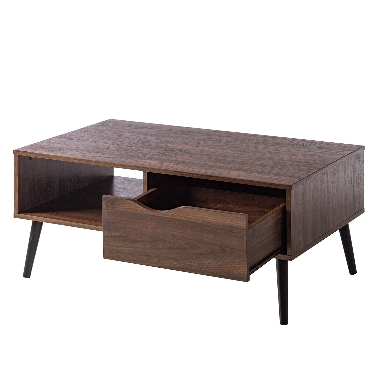 Mørteens Couchtisch Gjora - Gummibaum teilmassiv - Walnuss 7 Mørteens Couchtisch Gjora - Gummibaum teilmassiv - Walnuss – Bild 7