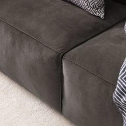 Jack & Alice Polstergarnitur Greenwich (3-2-Ho.) - Grau / Braun -Wohnzimmermöbel boutique en ligne 1000123461 181011 09372270 MOOD GALLERYIMAGES P000000001000123461 mood