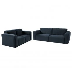 Jack & Alice Polstergarnitur Greenwich (3-2) - Dunkelblau