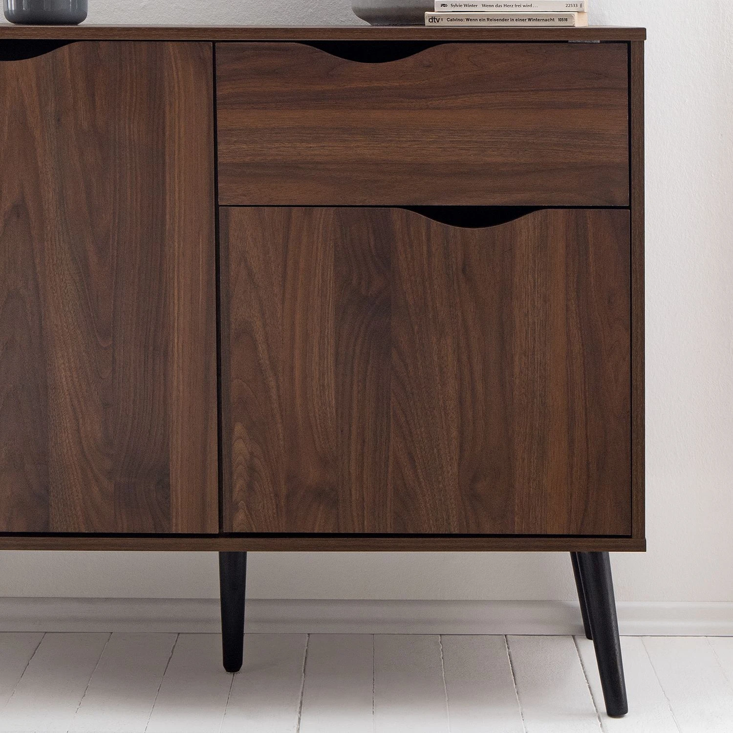 Mørteens Kommode Gjora I - Gummibaum teilmassiv - Walnuss 13 Mørteens Kommode Gjora I - Gummibaum teilmassiv - Walnuss – Bild 13