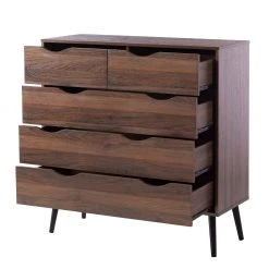 Mørteens Kommode Gjora II - Gummibaum teilmassiv - Walnuss -Wohnzimmermöbel boutique en ligne 1000123696 190131 07360200014 GALLERYIMAGES P000000001000123696