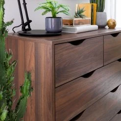 Mørteens Kommode Gjora II - Gummibaum teilmassiv - Walnuss -Wohnzimmermöbel boutique en ligne 1000123696 190405 15413800018 GALLERYIMAGES P000000001000123696