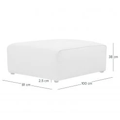 Studio Copenhagen Polsterhocker HUDSON - Webstoff Saia: Beige -Wohnzimmermöbel boutique en ligne 1000123835 220909 500 SKETCH DETAILS P000000001000123835 sketch