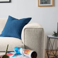 Studio Copenhagen Ecksofa HUDSON 1,5-Sitzer mit Longchair - Webstoff Saia: Beige - Longchair davorstehend links -Wohnzimmermöbel boutique en ligne 1000123836 190916 13150900020 DETAILS P000000001000123836 1