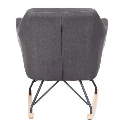 Mørteens Schaukelstuhl Leedy - Webstoff / Buche massiv - Dunkelgrau / Buche -Wohnzimmermöbel boutique en ligne 1000123856 181030 16260764 GALLERYIMAGES P000000001000123856