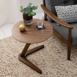 Mørteens Beistelltisch Chicky - Gummibaum teilmassiv - Walnuss -Wohnzimmermöbel boutique en ligne 1000124044 190409 11440600008 GALLERYIMAGES P000000001000124044