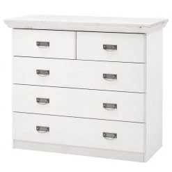 Maison Belfort Kommode Bergen III - Kiefer Weiß