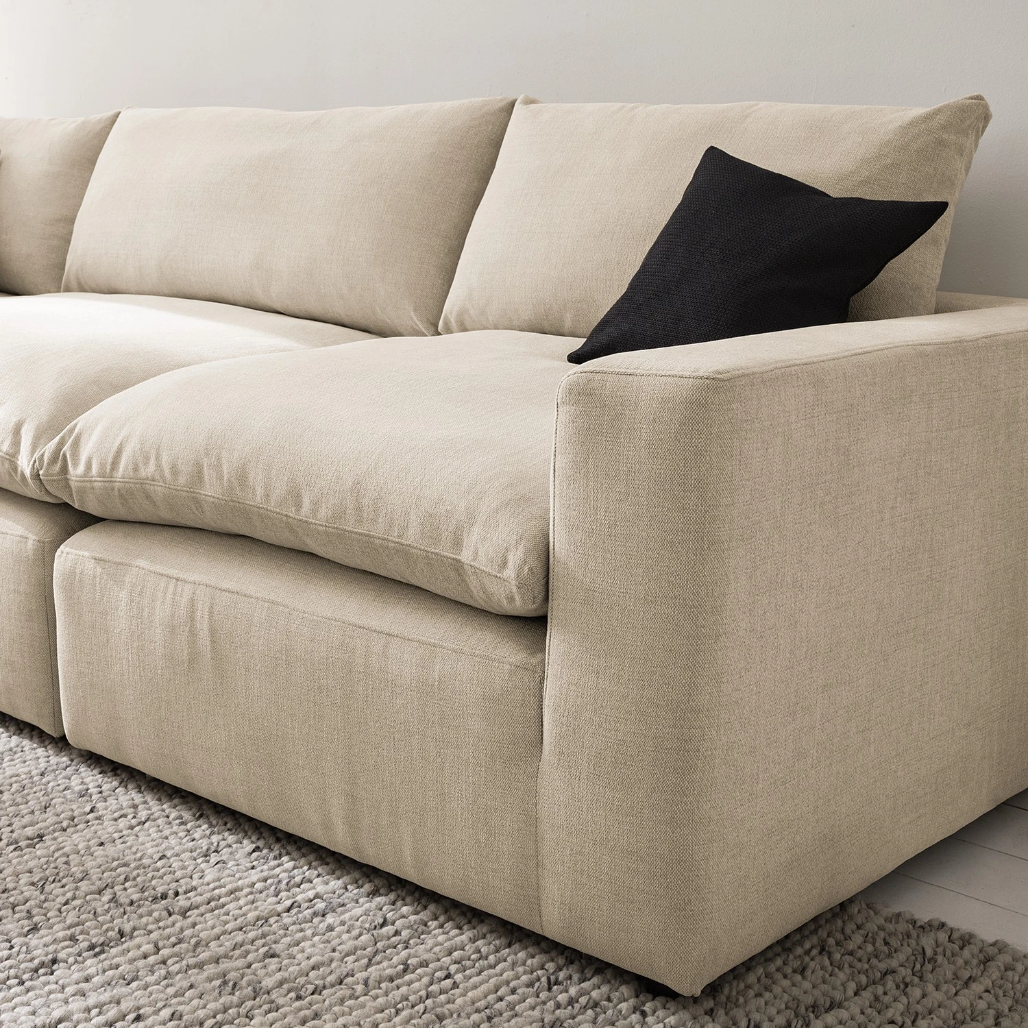 Studio Copenhagen Ecksofa Velada - Webstoff - Kaschmir 12 Studio Copenhagen Ecksofa Velada - Webstoff - Kaschmir – Bild 12