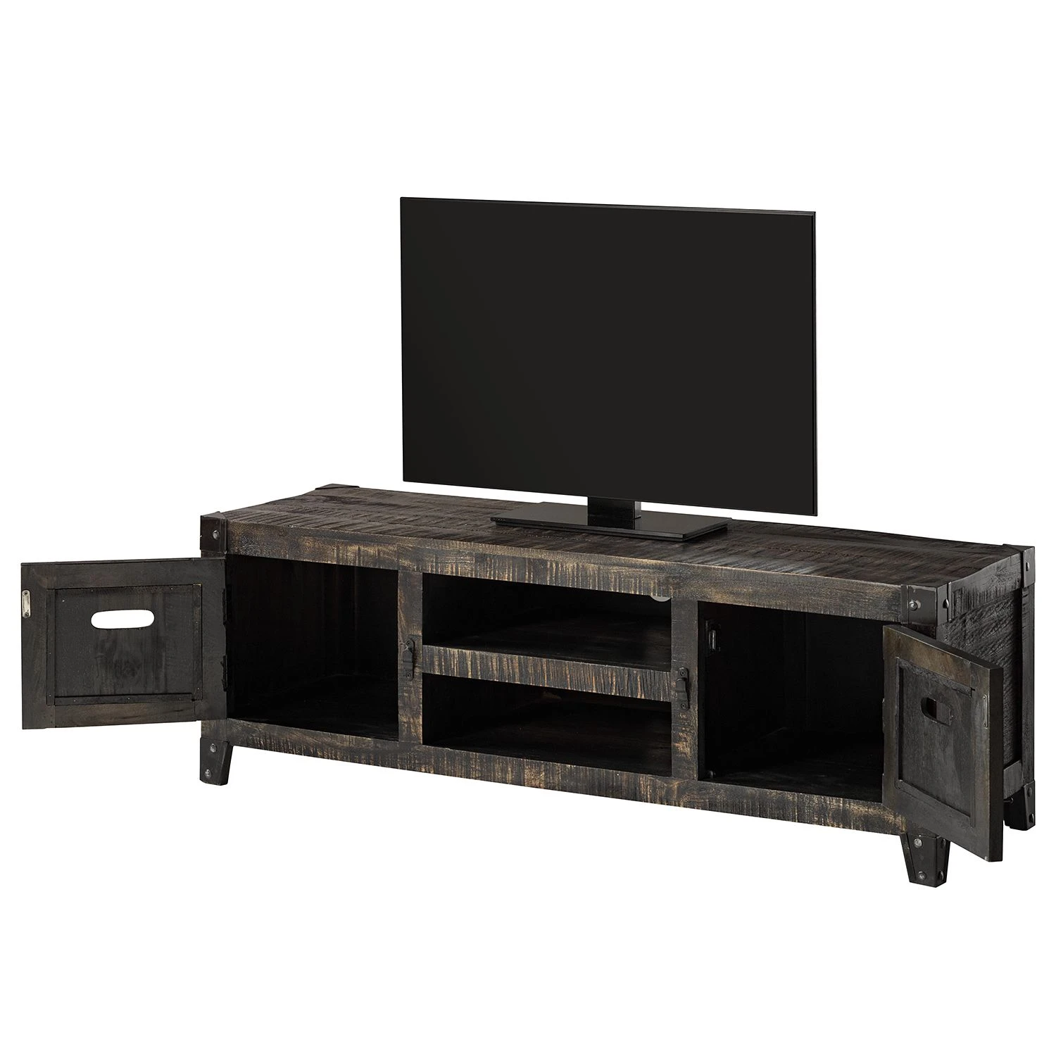 Ars manufacti TV-Lowboard Keyport II - Mango massiv 6 Ars manufacti TV-Lowboard Keyport II - Mango massiv – Bild 6