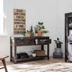 Ars manufacti Konsolentisch Keyport - Mango massiv -Wohnzimmermöbel boutique en ligne 1000125892 190523 11145700046 MOOD GALLERYIMAGES P000000001000125892 mood