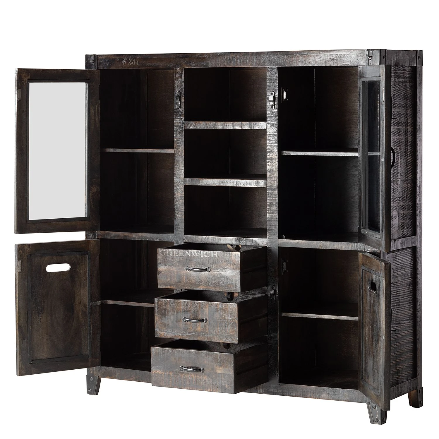 Ars manufacti Highboard Keyport II - Mango massiv 10 Ars manufacti Highboard Keyport II - Mango massiv – Bild 10