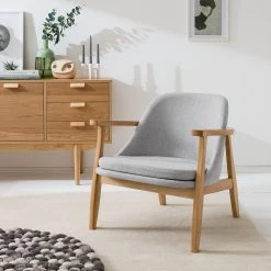 Mørteens Sessel Londo - Webstoff - Lichtgrau -Wohnzimmermöbel boutique en ligne 1000126051 190509 10203500001 MOOD GALLERYIMAGES P000000001000126051 mood