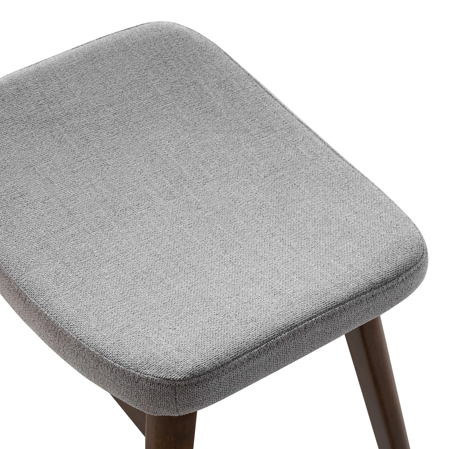 Mørteens Polsterhocker Joreen II - Webstoff - Lichtgrau 4 Mørteens Polsterhocker Joreen II - Webstoff - Lichtgrau – Bild 4