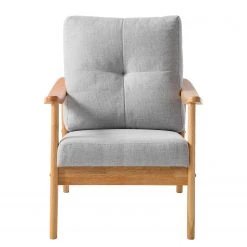 Mørteens Sessel Benson II - Webstoff - Lichtgrau -Wohnzimmermöbel boutique en ligne 1000126100 190405 20502400034 GALLERYIMAGES P000000001000126100