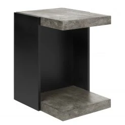 Temahome Beistelltisch Klaus - Beton Dekor / Schwarz -Wohnzimmermöbel boutique en ligne 1000126110 201016 13281100327 DETAILS P000000001000126110