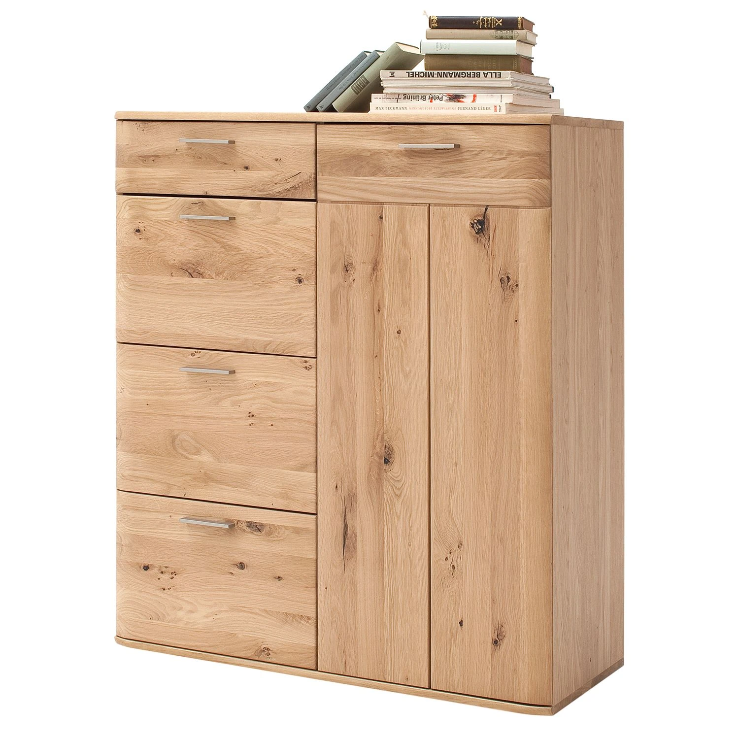 Naturoo Kommode Kvilla V - Balkaneiche Bianco teilmassiv - Balkaneiche Bianco / Eiche Bianko 3 Naturoo Kommode Kvilla V - Balkaneiche Bianco teilmassiv - Balkaneiche Bianco / Eiche Bianko – Bild 3