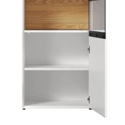 Now! by hülsta Vitrine hülsta now easy - Lack Reinweiß - Türanschlag rechts -Wohnzimmermöbel boutique en ligne 1000127804 180910 14263285 GALLERYIMAGES P000000001000127804