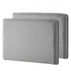 Fredriks Armlehnen Lavara - Webstoff - Lichtgrau