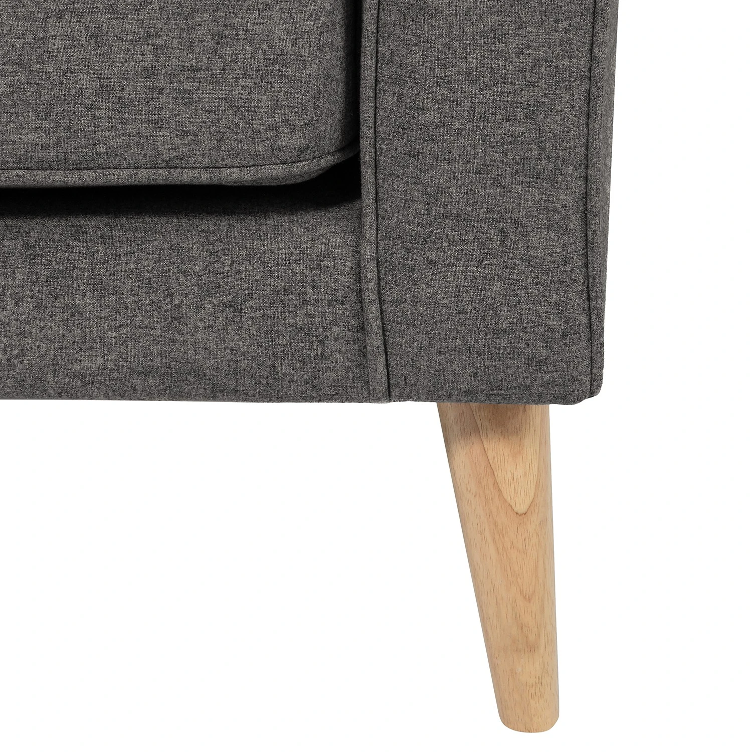 Mørteens Sofa Larisa (2-Sitzer) - Webstoff - Dunkelgrau 9 Mørteens Sofa Larisa (2-Sitzer) - Webstoff - Dunkelgrau – Bild 9