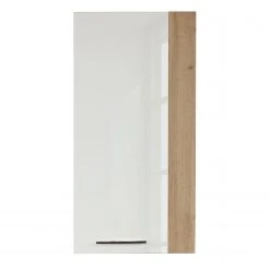 Trendteam Hängeschrank Rock - Hochglanz Weiß / Wotan Eiche Dekor -Wohnzimmermöbel boutique en ligne 1000128141 180905 10043203 GALLERYIMAGES P000000001000128141