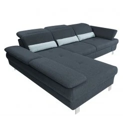 Loftscape Ecksofa Granada - Schiefergrau - Longchair davorstehend links -Wohnzimmermöbel boutique en ligne 1000128382 180809 143104626 GALLERYIMAGES P000000001000128382