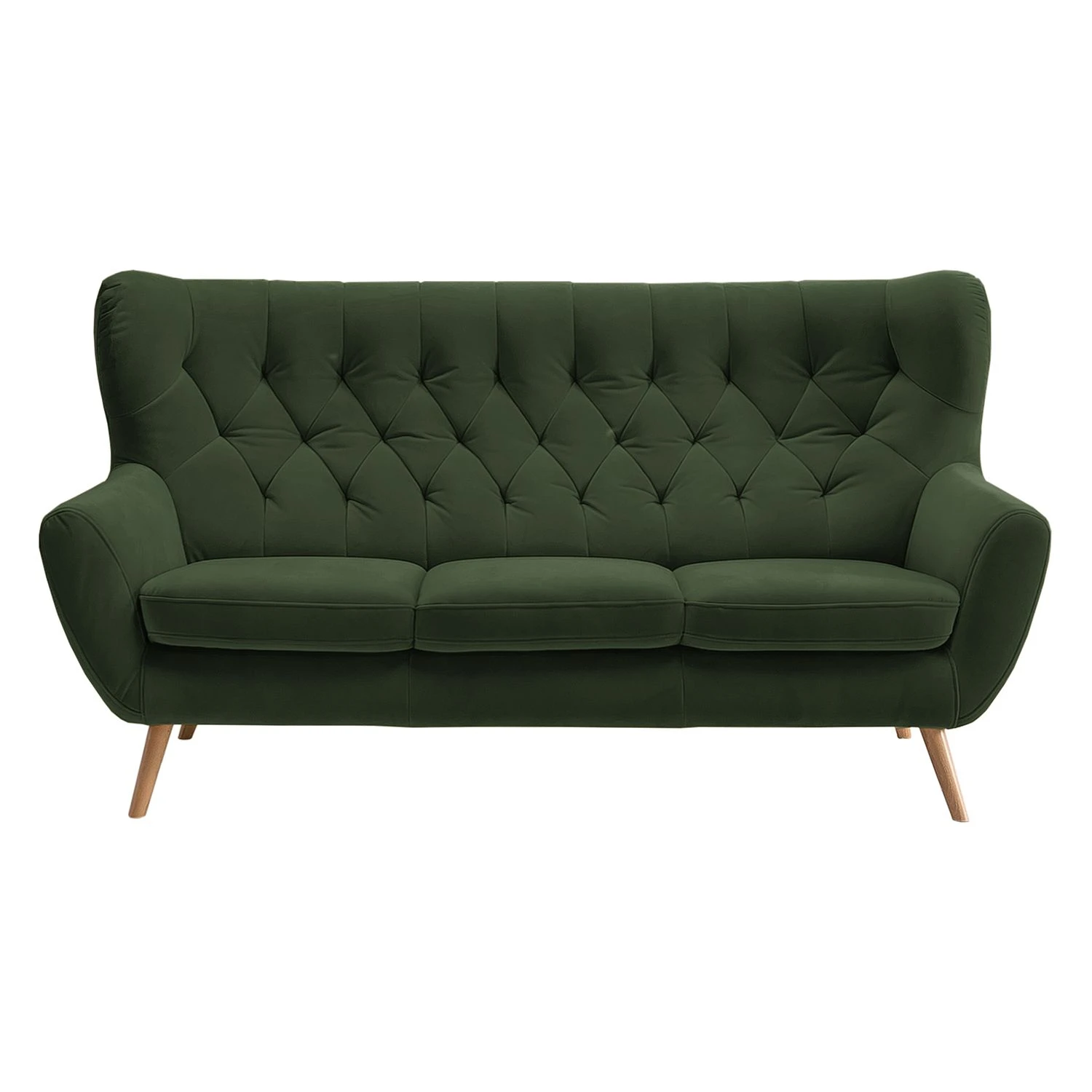 Norrwood Polstergarnitur Celaya I (3-2-1) - Dunkelgrün 3 Norrwood Polstergarnitur Celaya I (3-2-1) - Dunkelgrün – Bild 3