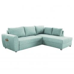 Fredriks Ecksofa Camargo - Strukturstoff - Mint