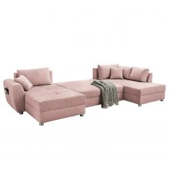 Fredriks Wohnlandschaft Delicias - Strukturstoff - Rosa 10 Fredriks Wohnlandschaft Delicias - Strukturstoff - Rosa -Wohnzimmermöbel boutique en ligne 1000128547 190515 14101500047 GALLERYIMAGES P000000001000128547